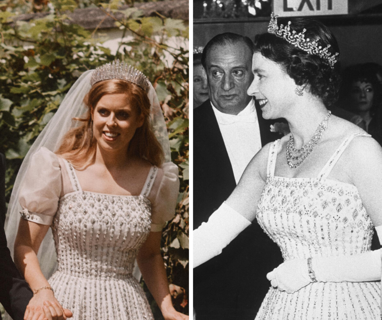 Erzsébet királynő valami kölcsön valami régi királyi esküvői hagyományok